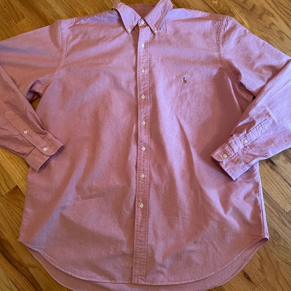 Men’s Ling-sleeve by Ralph Lauren, Red,Sz: 2XL